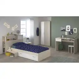 Netto Marken-Discount Parisot Kinder- und Jugendzimmer 6-tlg. Charly 15 Akazie-Weiß Angebot