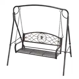 Netto Marken-Discount Outsunny Hollywoodschaukel Metall Angebot