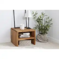 Netto Marken-Discount TiCAA Nachttisch Harry Buche Angebot