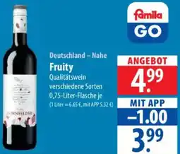 Famila Nord Ost Deutschland - Nahe Fruity Angebot