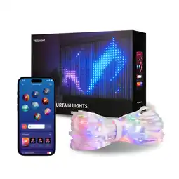 Netto Marken-Discount YEELIGHT Curtain Light Vorhangleuchte Bluetooth Angebot