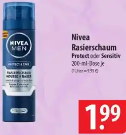 Famila Nord Ost Nivea Rasierschaum Angebot