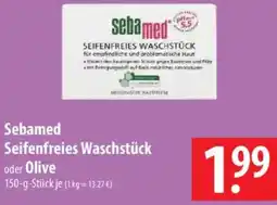Famila Nord Ost Sebamed Seifenfreies Waschstück oder Olive Angebot