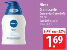 Famila Nord Ost Nivea Cremeseife Angebot