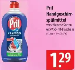 Famila Nord Ost Pril Handgeschirrspülmittel Angebot