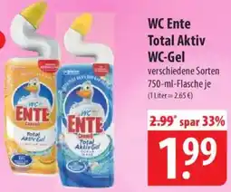 Famila Nord Ost WC Ente Total Aktiv WC-Gel Angebot