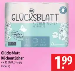 Famila Nord Ost Glücksblatt Küchentücher Angebot