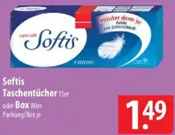 Famila Nord Ost Softis Taschentücher 15er oder Box 80er Angebot