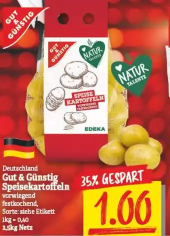 NP Discount Gut & Günstig Speisekartoffeln 2,5kg Angebot