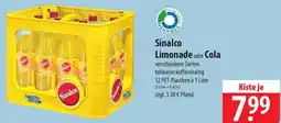 Famila Nord Ost Sinalco Limonade oder Cola Angebot