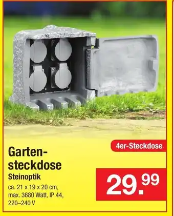 Zimmermann Gartensteckdose Angebot