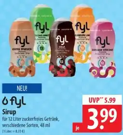 Famila Nord Ost fyl Sirup Angebot