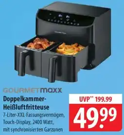 Famila Nord Ost GOURMETmaxx Doppelkammer Heißluftfritteuse Angebot
