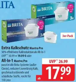 Famila Nord Ost BRITA Extra Kalkschutz Maxtra Pro oder All in 1 Maxtra Pro Angebot