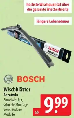 Famila Nord Ost BOSCH Wischblätter Aerotwin Angebot