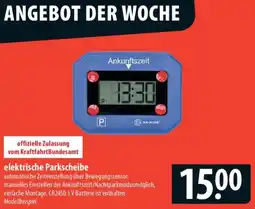Famila Nord Ost elektrische Parkscheibe Angebot