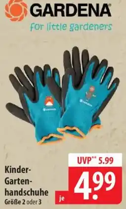 Famila Nord Ost GARDENA Kinder Gartenhandschuhe Angebot