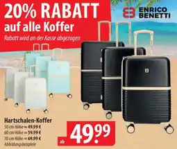 Famila Nord Ost ENRICO BENETTI Hartschalen-Koffer Angebot