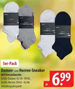 Famila Nord Ost Damen und Herren-Sneaker mit Fersenlasche Angebot