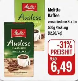 Feneberg Melitta Kaffee Angebot