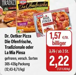 Feneberg Dr. Oetker Pizza Die Ofenfrische, Tradizionale oder La Mia Pinsa Angebot