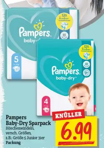 NP Discount Pampers Baby Dry Sparpack Angebot