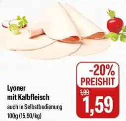 Feneberg Lyoner mit Kalbfleisch Angebot
