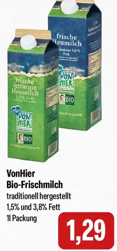 Feneberg VonHier Bio-Frischmilch Angebot
