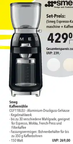 CITTI Markt Smeg Kaffeemühle Angebot