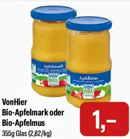 Feneberg VonHier Bio-Apfelmark oder Bio-Apfelmus Angebot