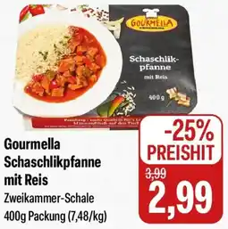 Feneberg Gourmella Schaschlikpfanne mit Reis Angebot