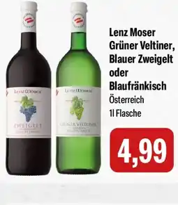 Feneberg Lenz Moser Grüner Veltiner, Blauer Zweigelt oder Blaufränkisch Angebot