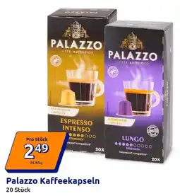 Action Palazzo Kaffeekapseln Angebot