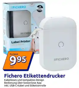 Action Fichero Etikettendrucker Angebot