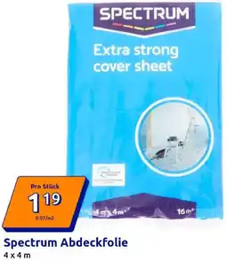 Action Spectrum Abdeckfolie Angebot