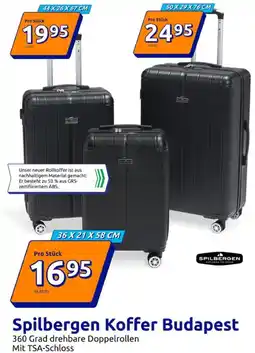 Action Spilbergen Koffer Budapest Angebot