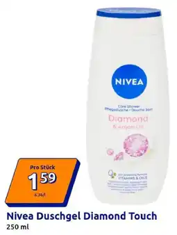 Action Nivea Duschgel Diamond Touch Angebot