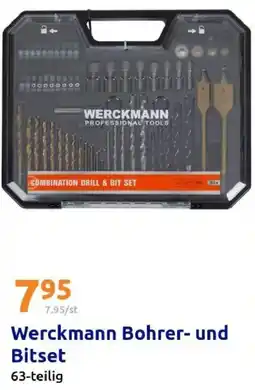 Action Werckmann Bohrer und Bitset Angebot