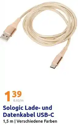 Action Sologic Lade- und Datenkabel USB-C Angebot