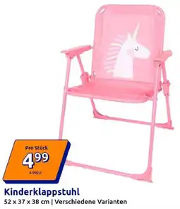 Action Kinderklappstuhl Angebot