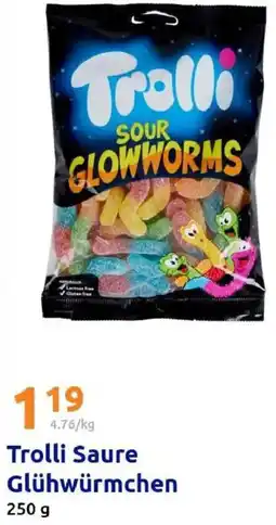 Action Trolli Saure Glühwürmchen Angebot