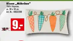 Möbel Mahler Kissen 'möhrchen' Angebot