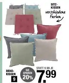 Hofmeister Sitzkissen Angebot