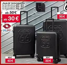 Woolworth Route 66 hartschalenkoffer Angebot
