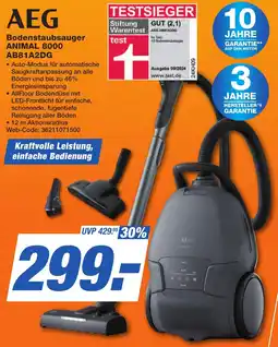 K+B Expert AEG Bodenstaubsauger ANIMAL 8000 AB81A2DG Angebot