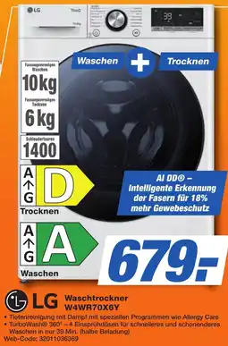 K+B Expert LG Waschtrockner W4WR70X6Y Angebot