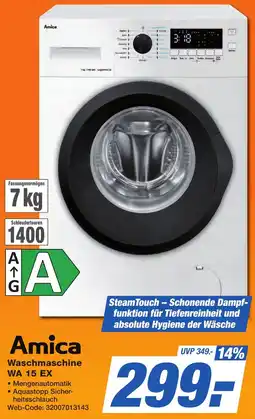 K+B Expert Amica Waschmaschine WA 15 EX Angebot