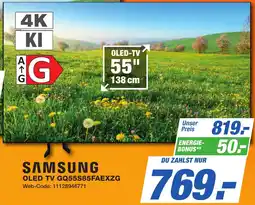 K+B Expert SAMSUNG OLED TV GQ55S85FAEXZG Angebot