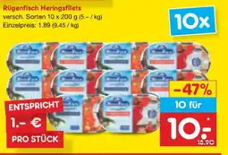 Netto Marken-Discount Rügenfisch Heringsfilets Angebot