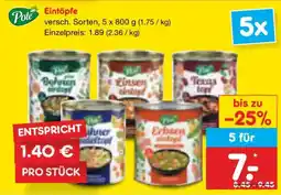 Netto Marken-Discount Pote Eintöpfe Angebot